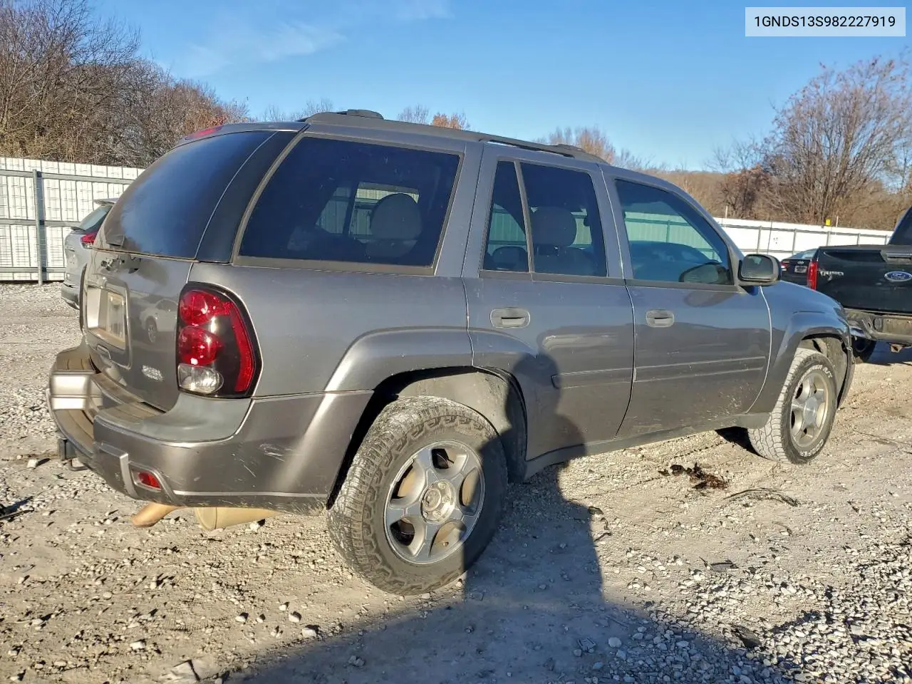 1GNDS13S982227919 2008 Chevrolet Trailblazer Ls
