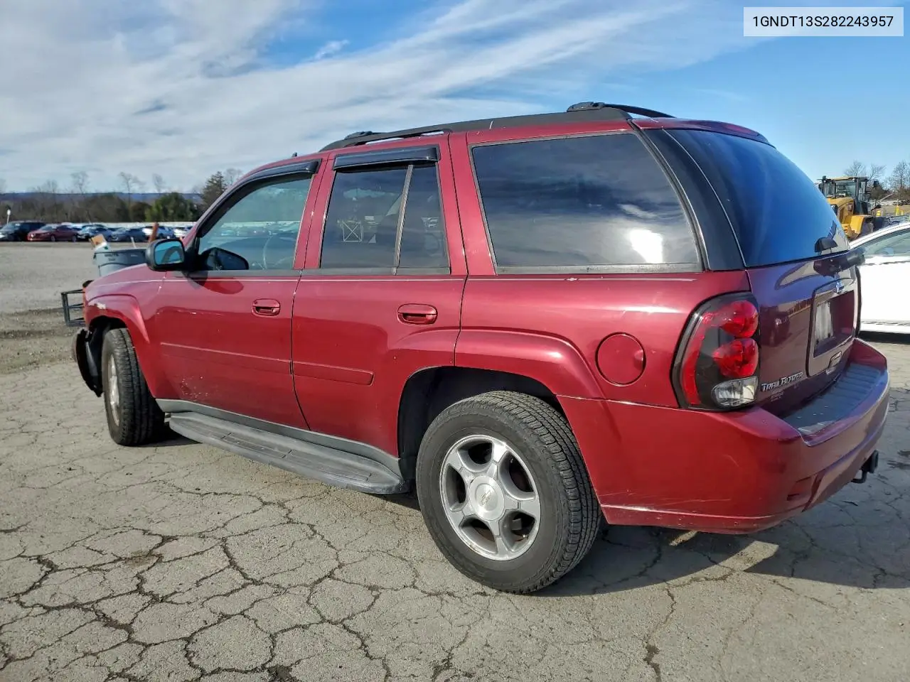 1GNDT13S282243957 2008 Chevrolet Trailblazer Ls