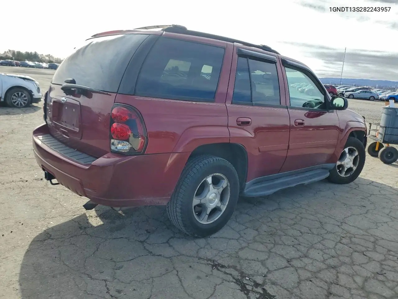 1GNDT13S282243957 2008 Chevrolet Trailblazer Ls