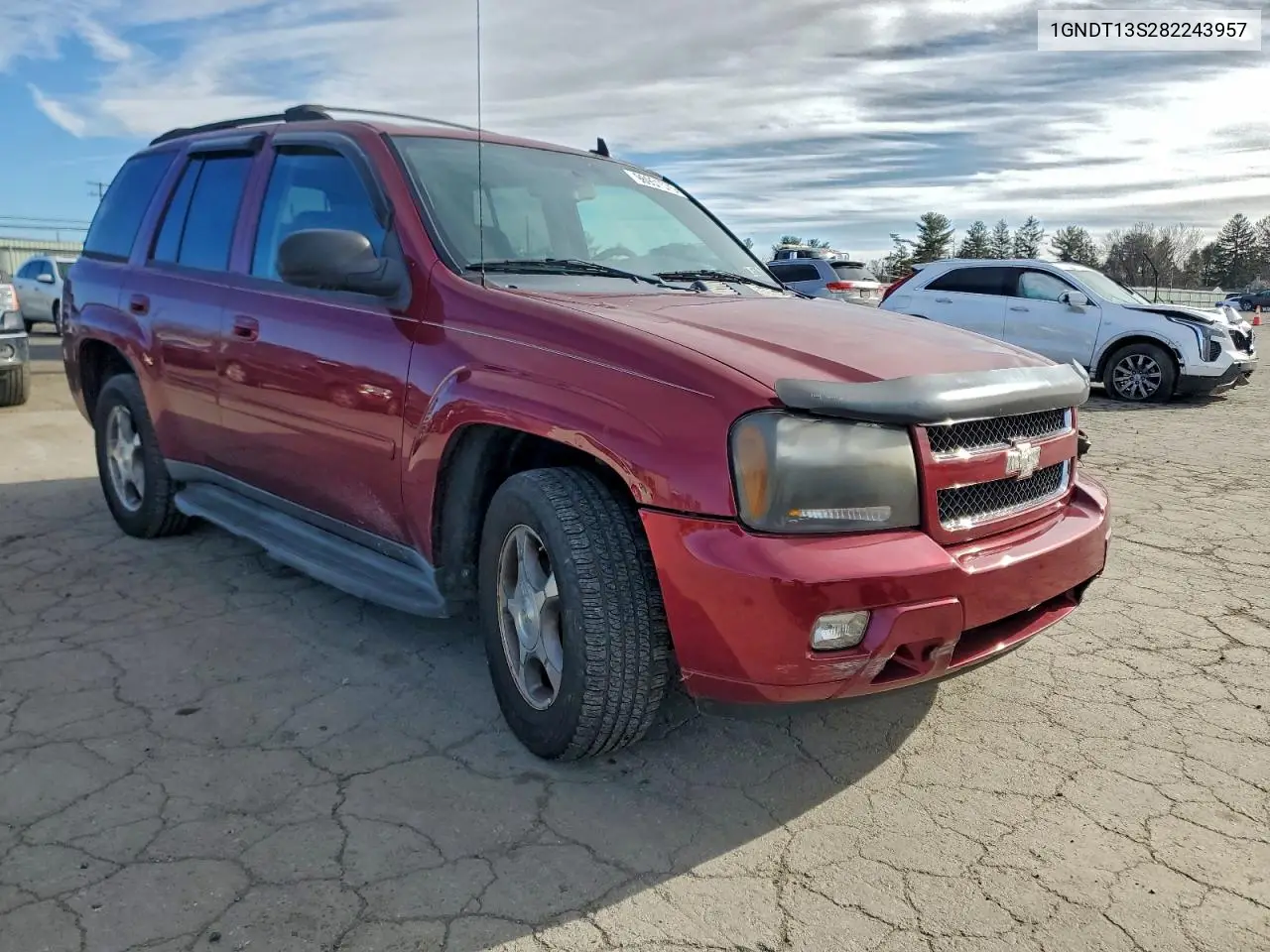 1GNDT13S282243957 2008 Chevrolet Trailblazer Ls