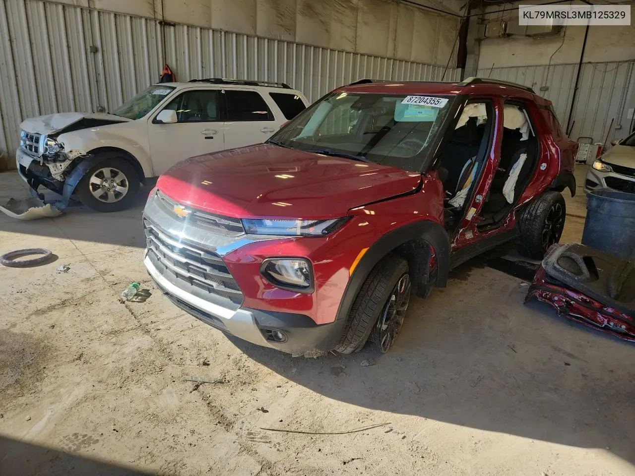 KL79MRSL3MB125329 2021 Chevrolet Trailblazer Lt