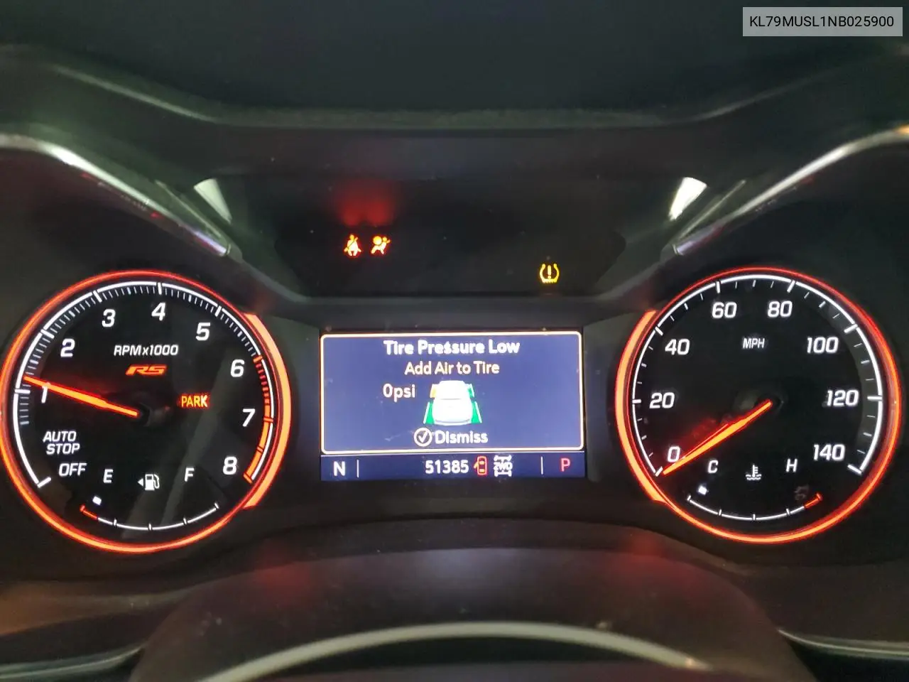 KL79MUSL1NB025900 2022 Chevrolet Trailblazer Rs