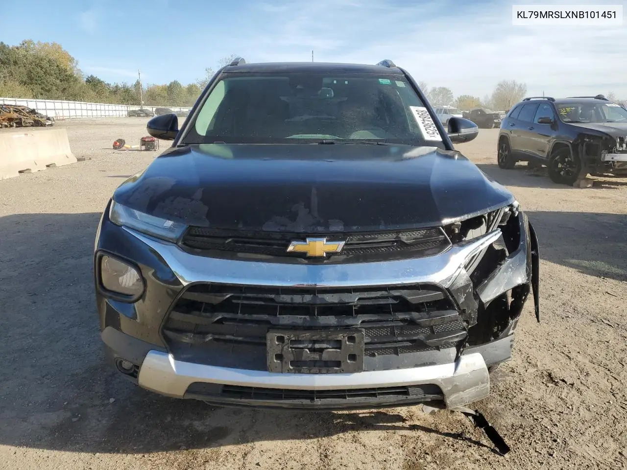 KL79MRSLXNB101451 2022 Chevrolet Trailblazer Lt