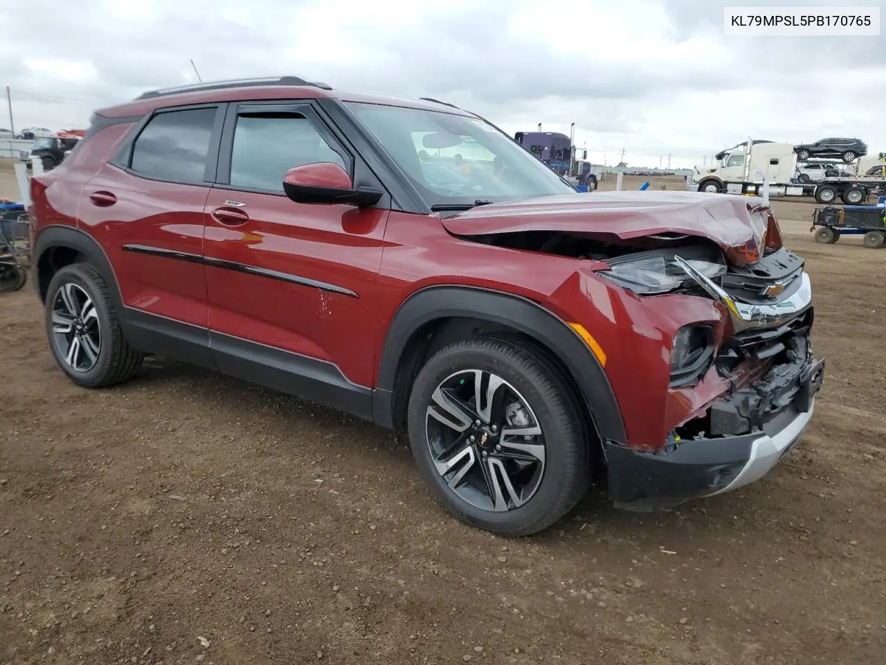 KL79MPSL5PB170765 2023 Chevrolet Trailblazer Lt