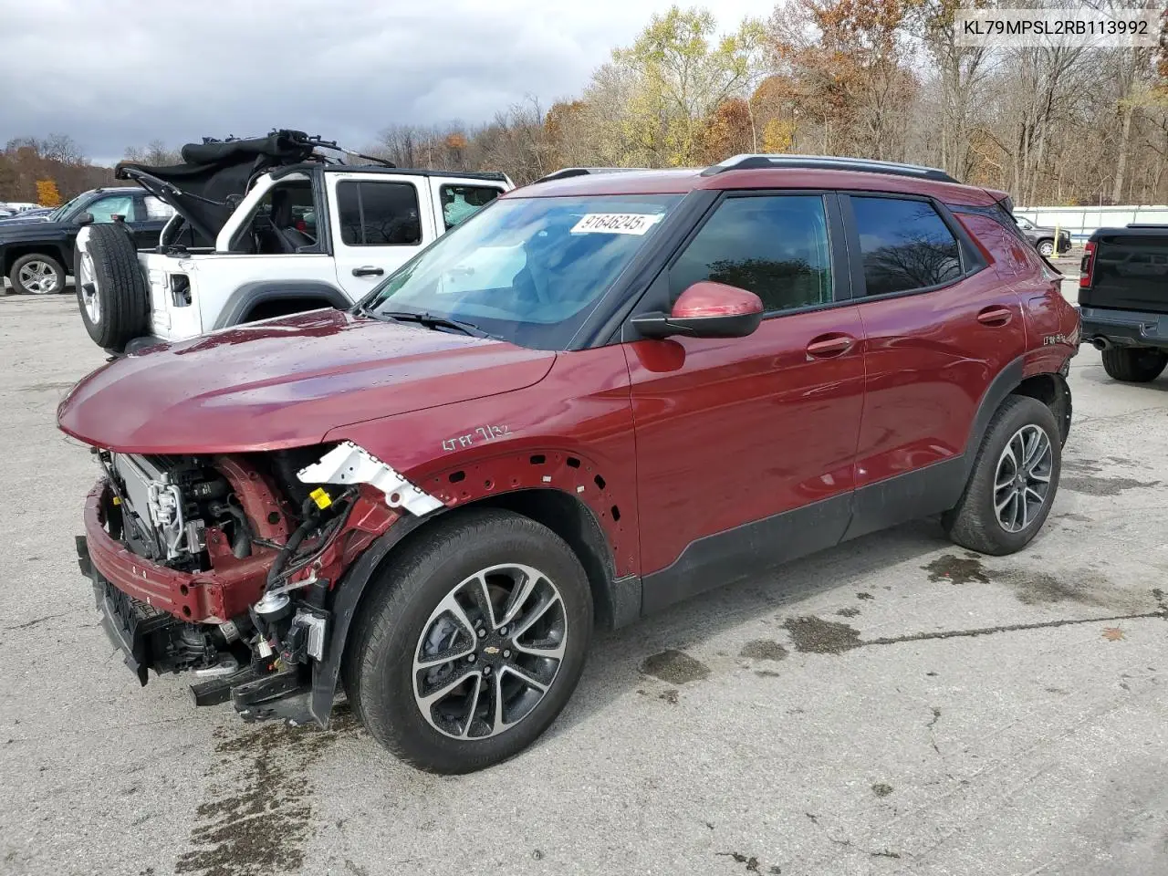 KL79MPSL2RB113992 2024 Chevrolet Trailblazer Lt