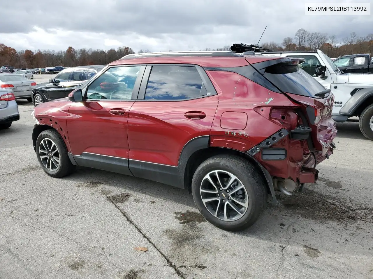 KL79MPSL2RB113992 2024 Chevrolet Trailblazer Lt