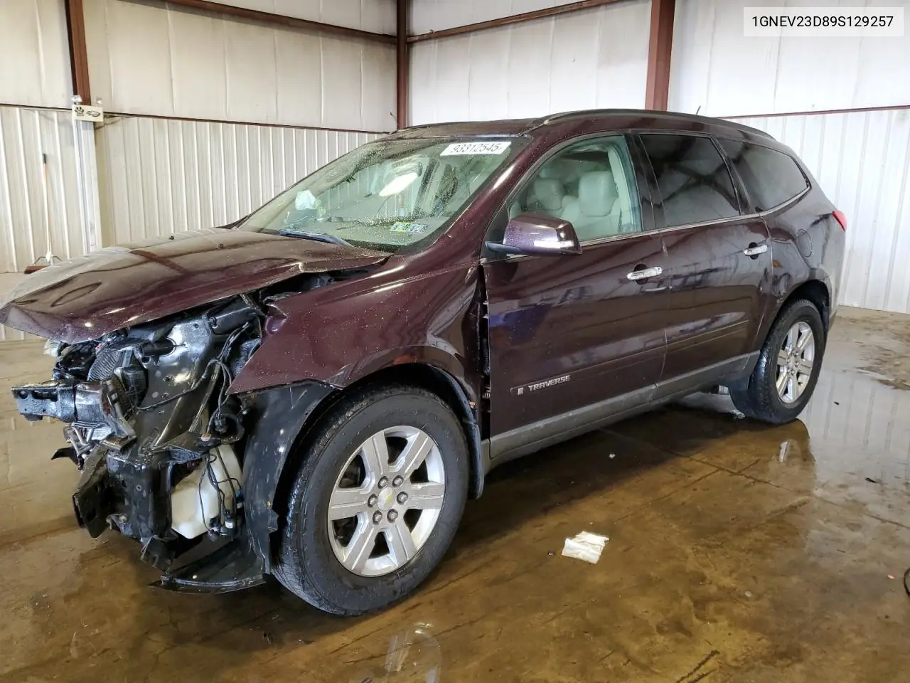 1GNEV23D89S129257 2009 Chevrolet Traverse Lt