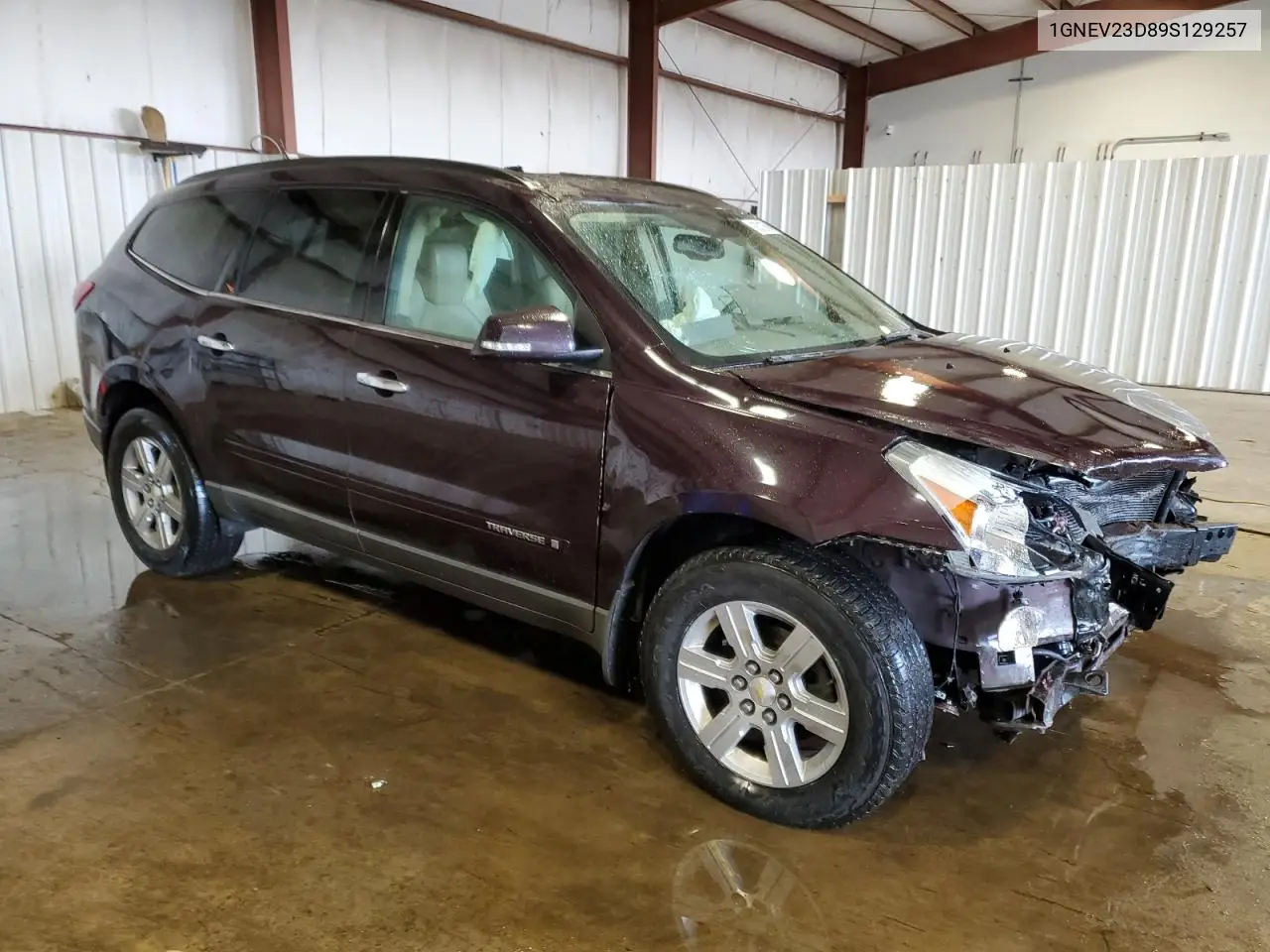 1GNEV23D89S129257 2009 Chevrolet Traverse Lt