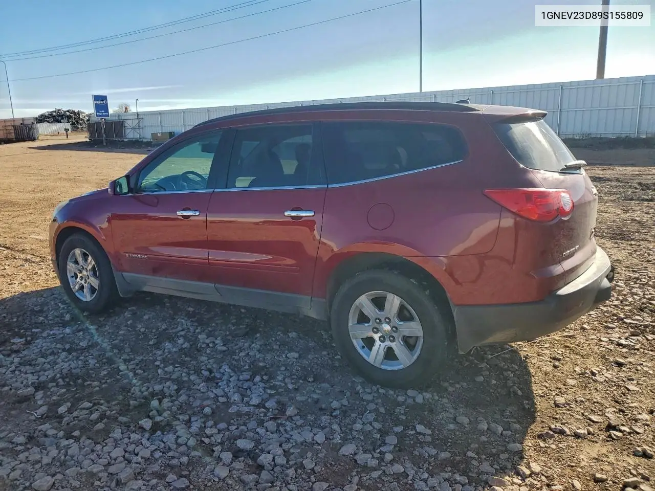1GNEV23D89S155809 2009 Chevrolet Traverse Lt