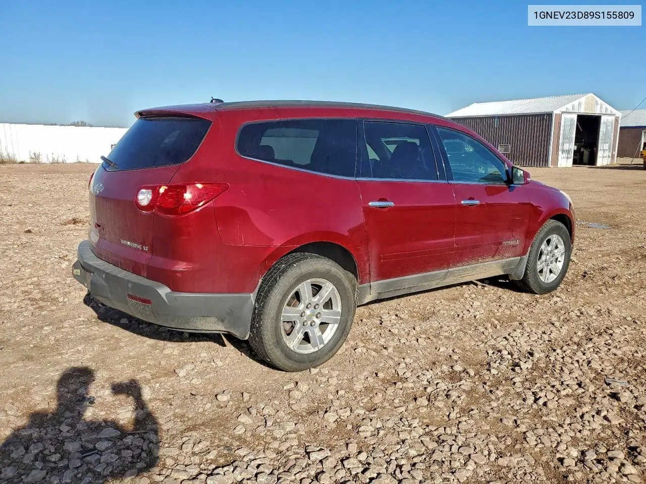 1GNEV23D89S155809 2009 Chevrolet Traverse Lt
