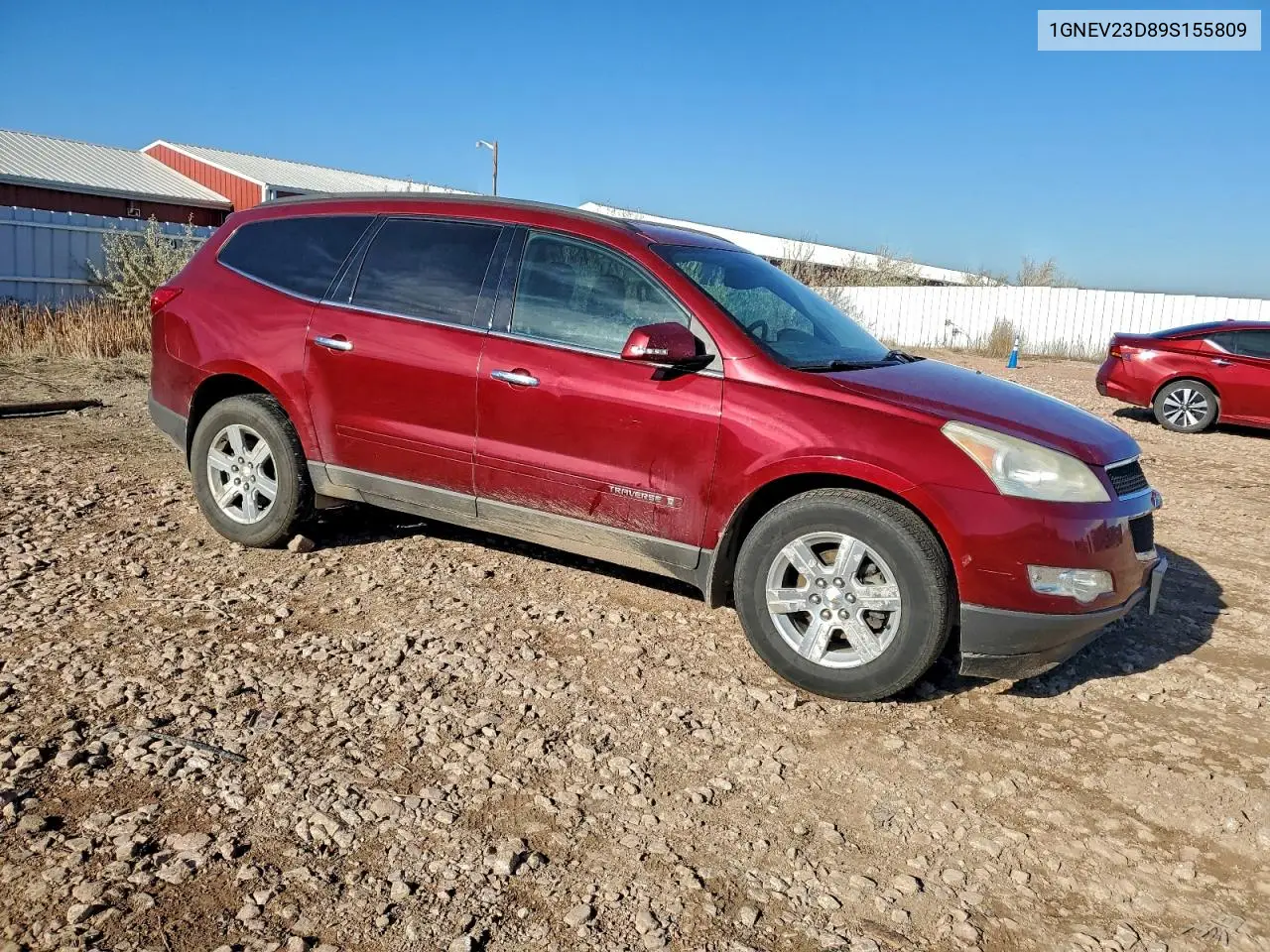 1GNEV23D89S155809 2009 Chevrolet Traverse Lt