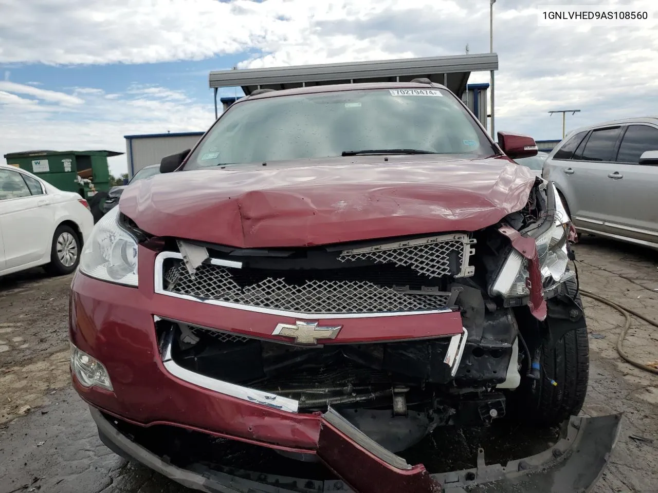 2010 Chevrolet Traverse Ltz VIN: 1GNLVHED9AS108560 Lot: 70279474