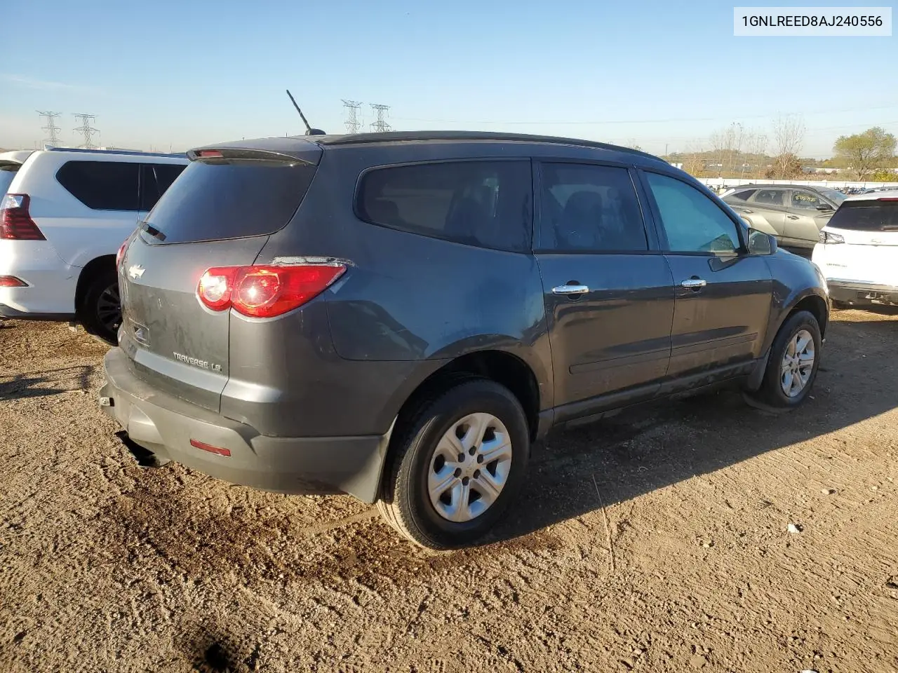 1GNLREED8AJ240556 2010 Chevrolet Traverse Ls