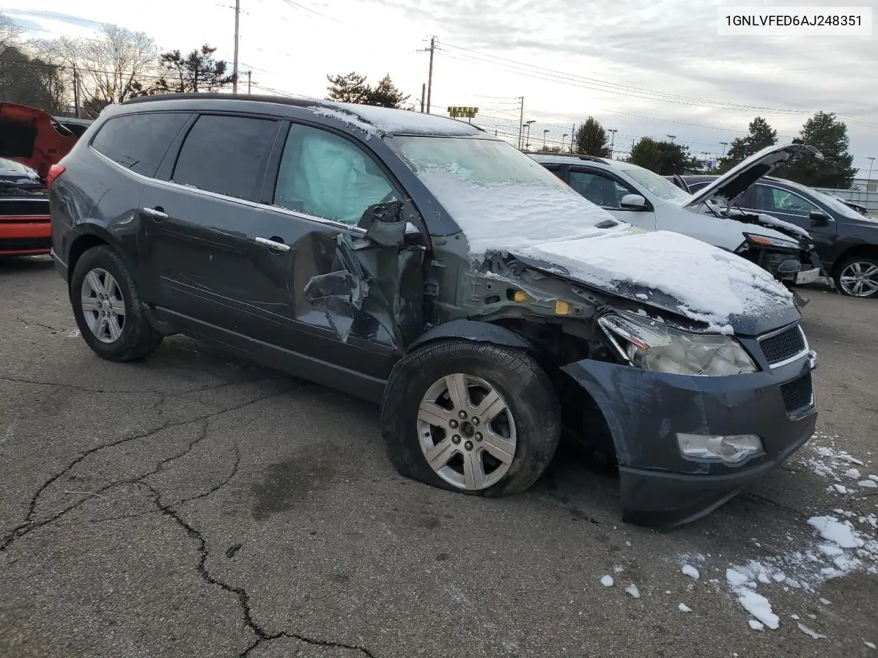 1GNLVFED6AJ248351 2010 Chevrolet Traverse Lt