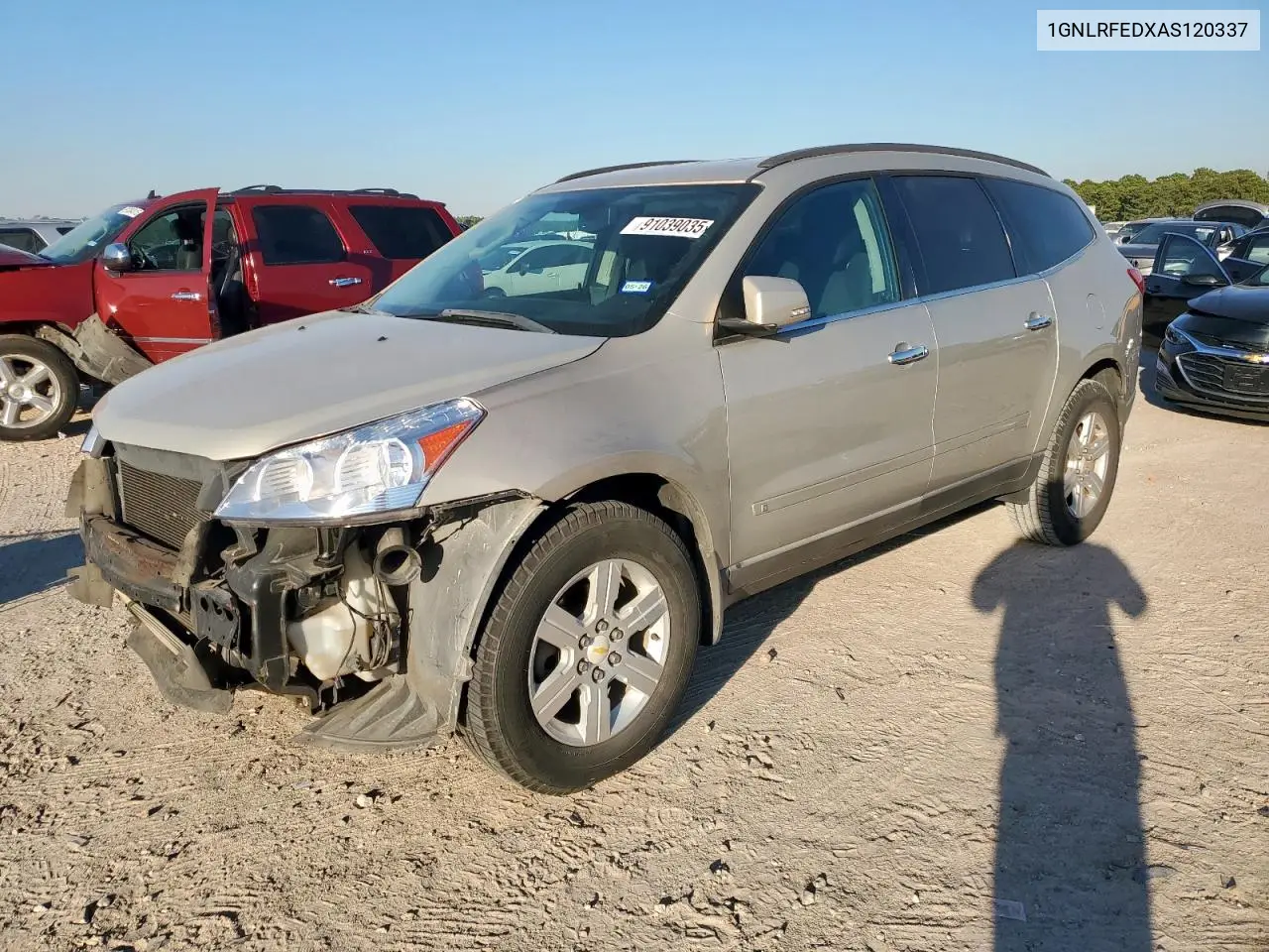 1GNLRFEDXAS120337 2010 Chevrolet Traverse Lt