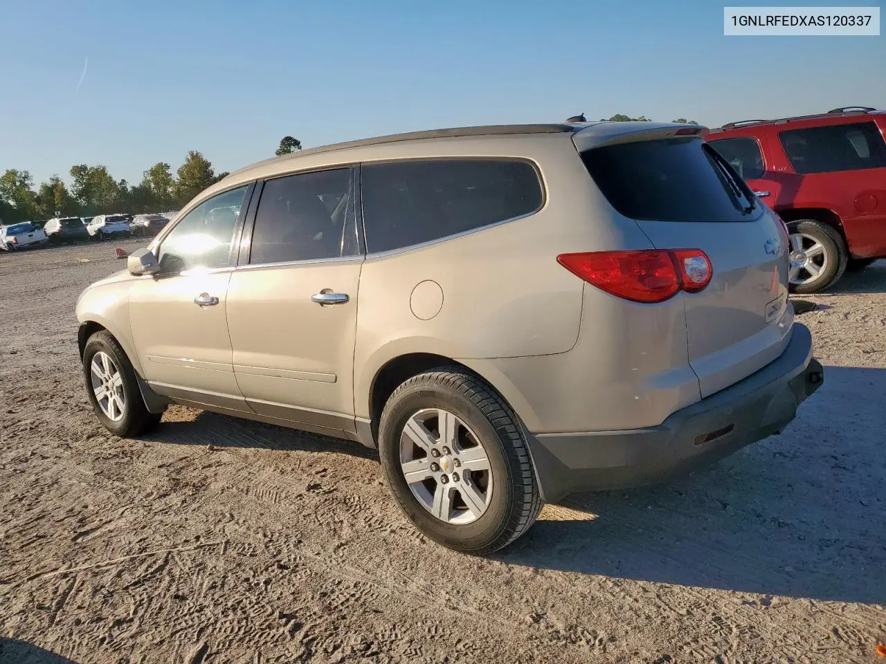 1GNLRFEDXAS120337 2010 Chevrolet Traverse Lt