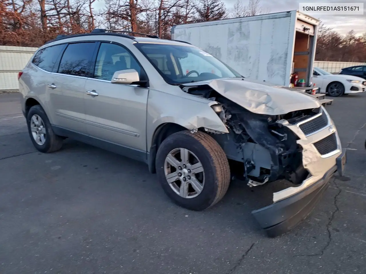 1GNLRFED1AS151671 2010 Chevrolet Traverse Lt