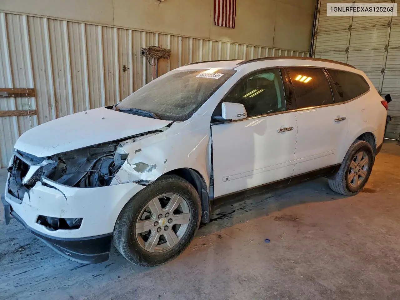 1GNLRFEDXAS125263 2010 Chevrolet Traverse Lt