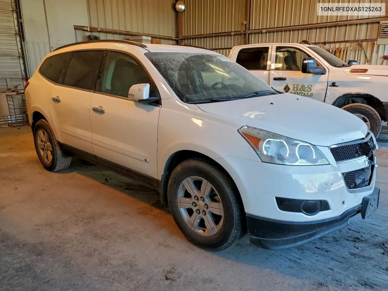 1GNLRFEDXAS125263 2010 Chevrolet Traverse Lt