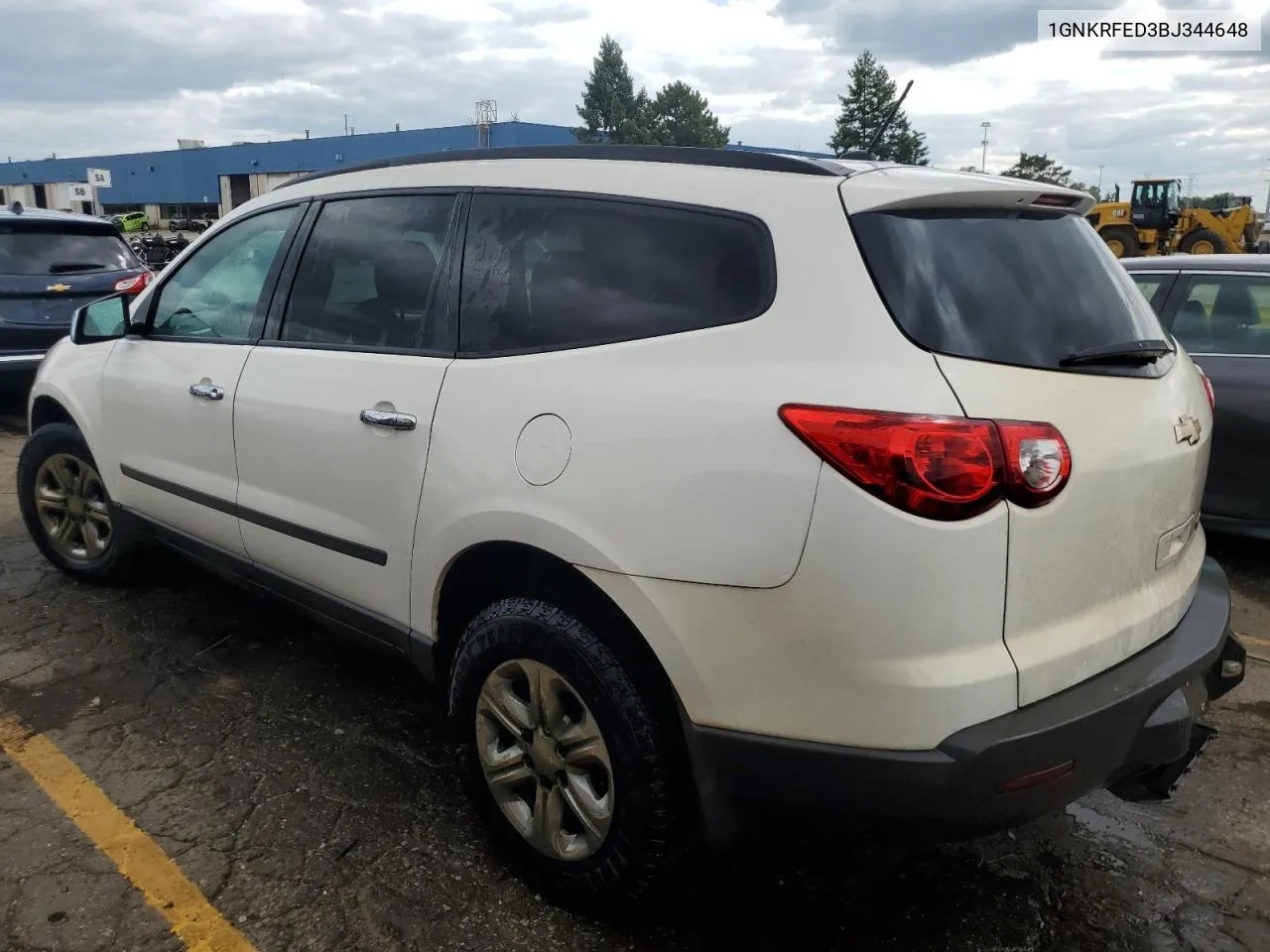 2011 Chevrolet Traverse Ls VIN: 1GNKRFED3BJ344648 Lot: 68061584