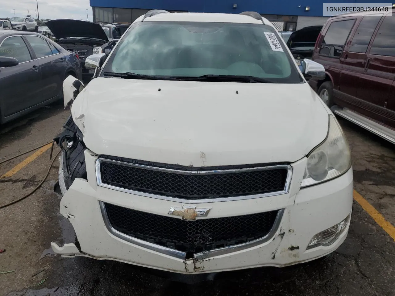 1GNKRFED3BJ344648 2011 Chevrolet Traverse Ls