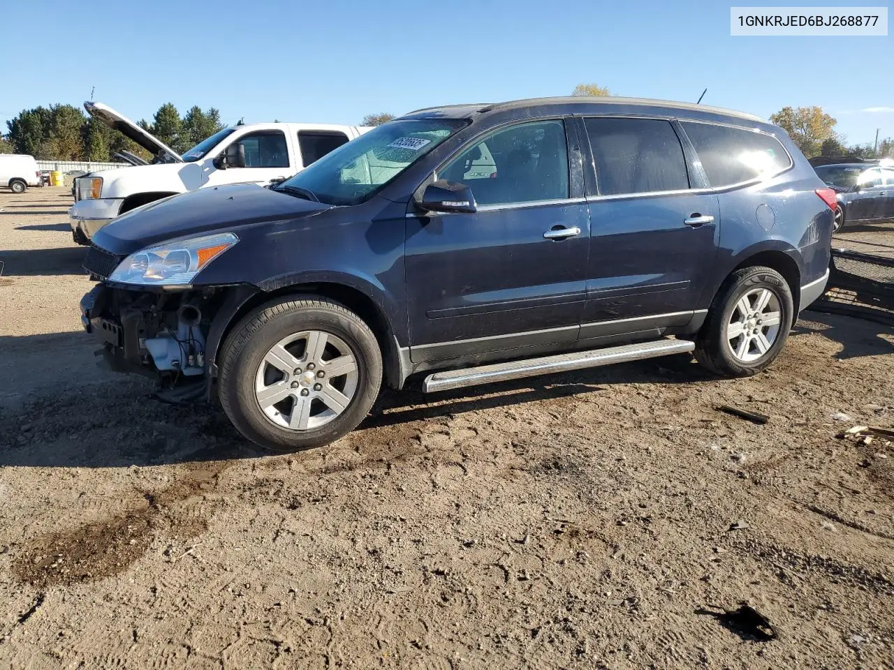 1GNKRJED6BJ268877 2011 Chevrolet Traverse Lt