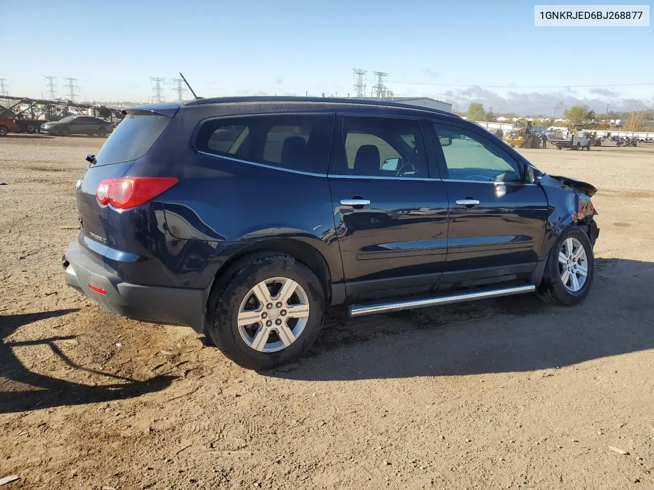 1GNKRJED6BJ268877 2011 Chevrolet Traverse Lt