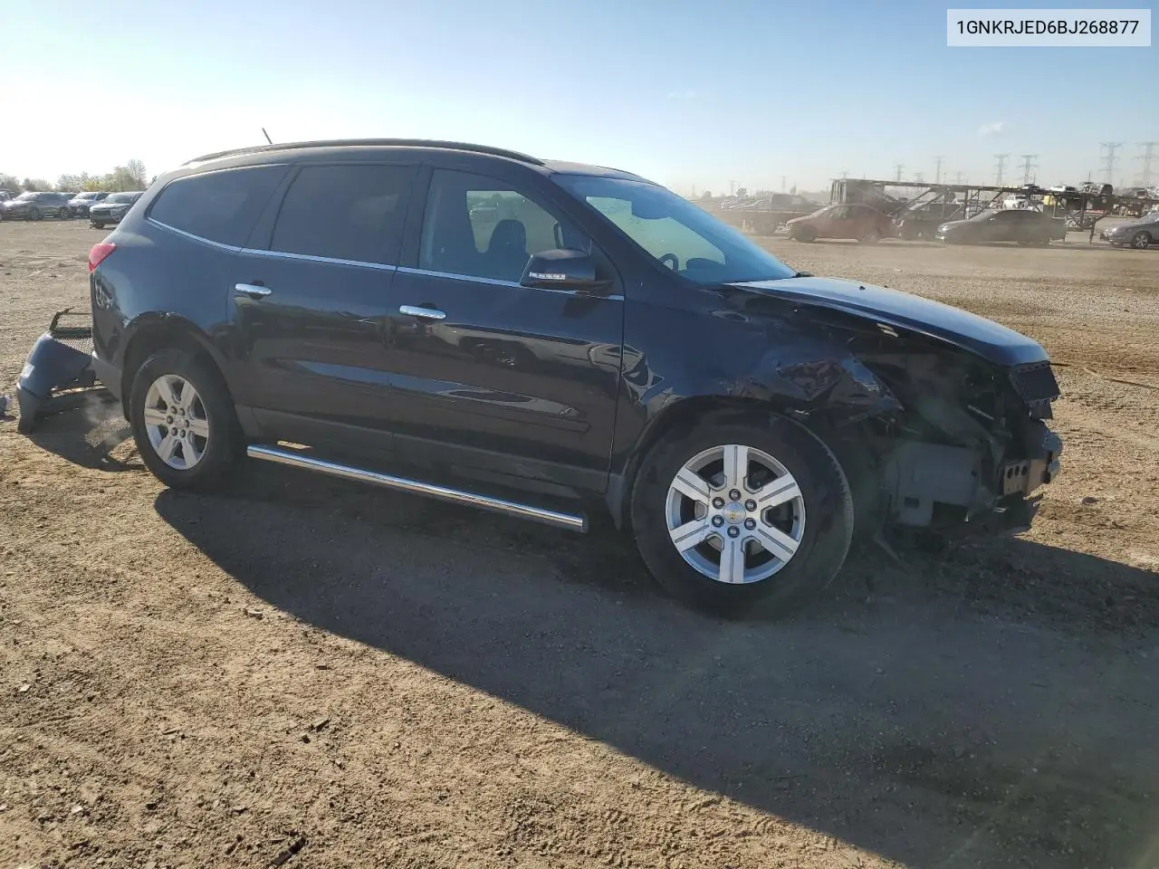 1GNKRJED6BJ268877 2011 Chevrolet Traverse Lt