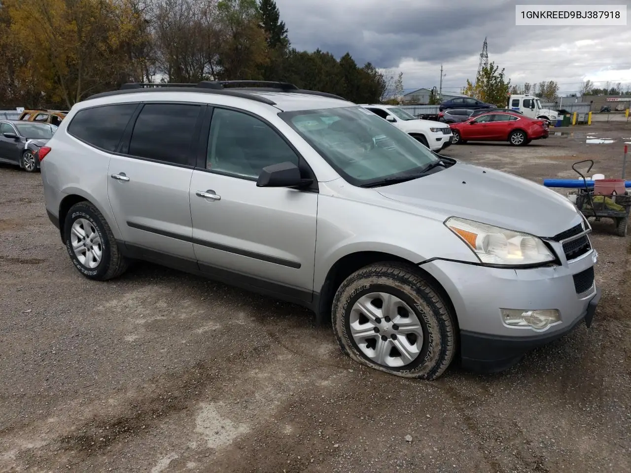 1GNKREED9BJ387918 2011 Chevrolet Traverse Ls