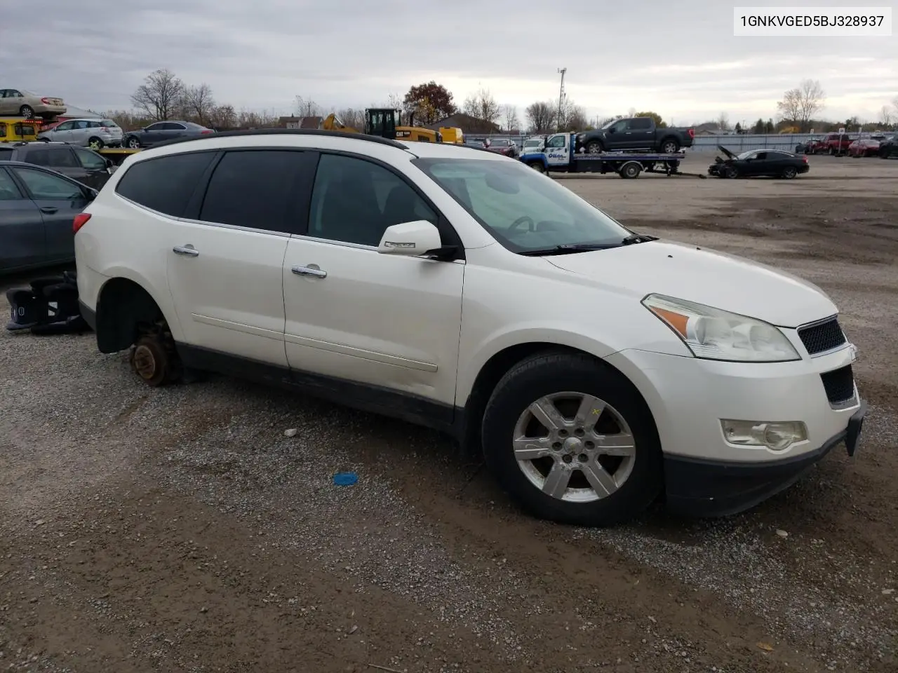 1GNKVGED5BJ328937 2011 Chevrolet Traverse Lt