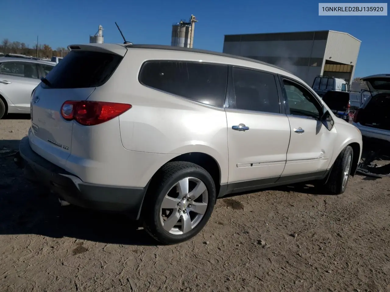 1GNKRLED2BJ135920 2011 Chevrolet Traverse Ltz