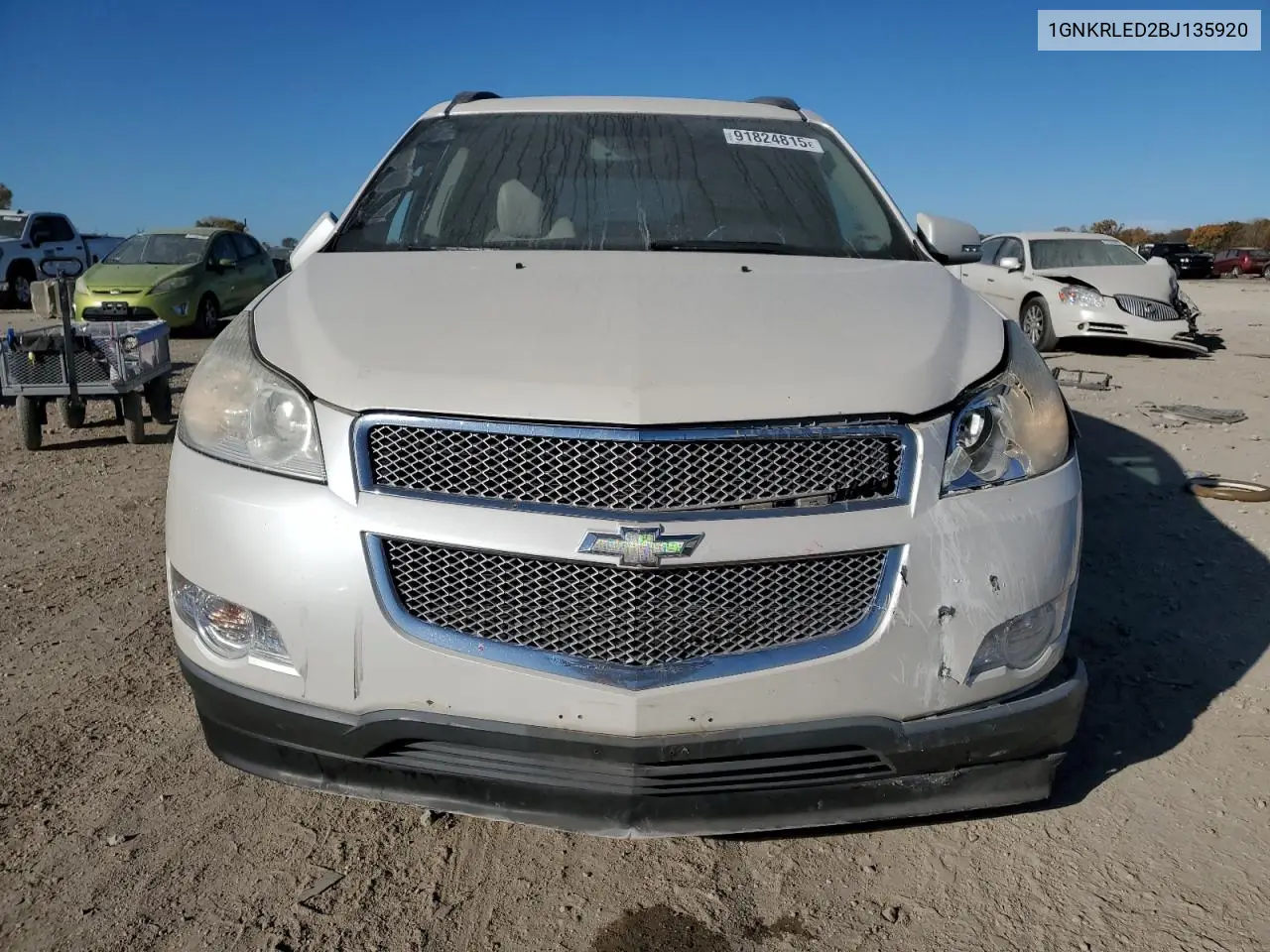 1GNKRLED2BJ135920 2011 Chevrolet Traverse Ltz
