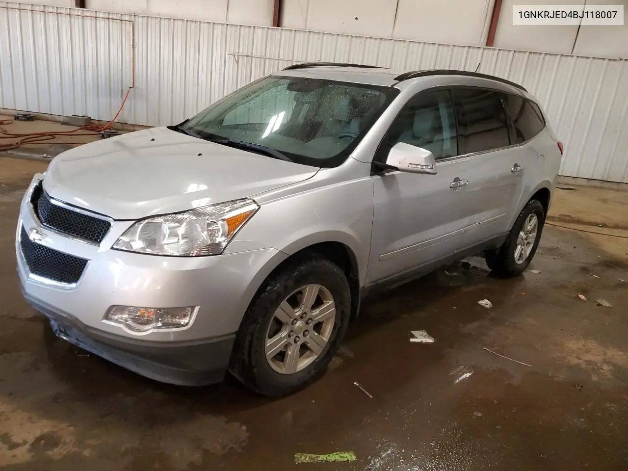 1GNKRJED4BJ118007 2011 Chevrolet Traverse Lt