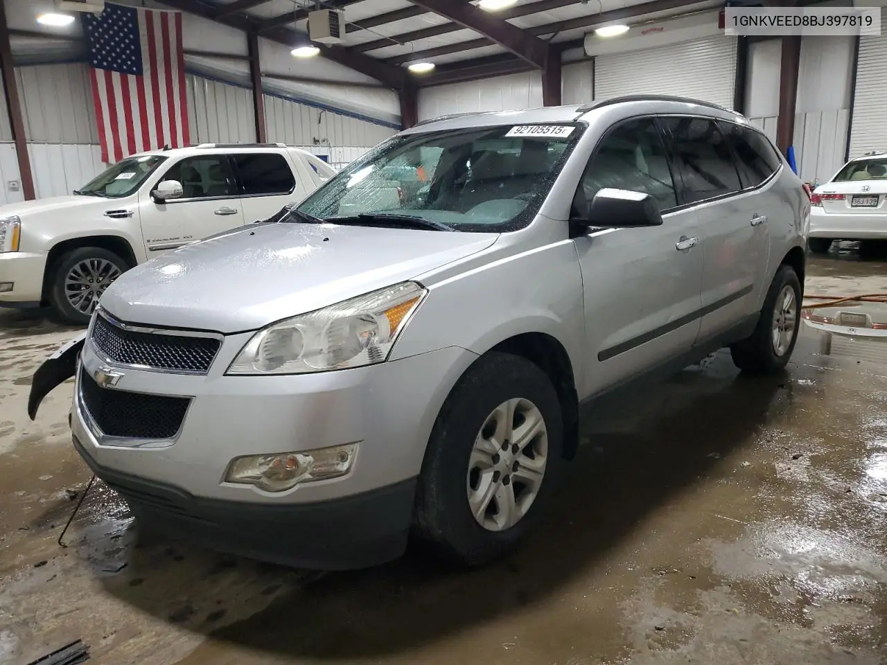 1GNKVEED8BJ397819 2011 Chevrolet Traverse Ls