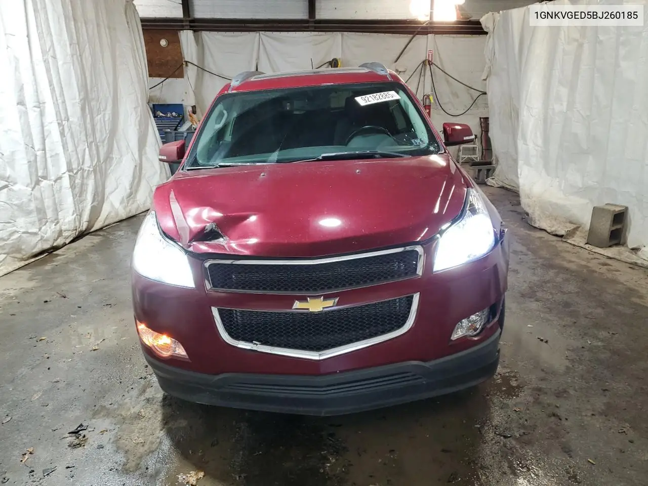 1GNKVGED5BJ260185 2011 Chevrolet Traverse Lt
