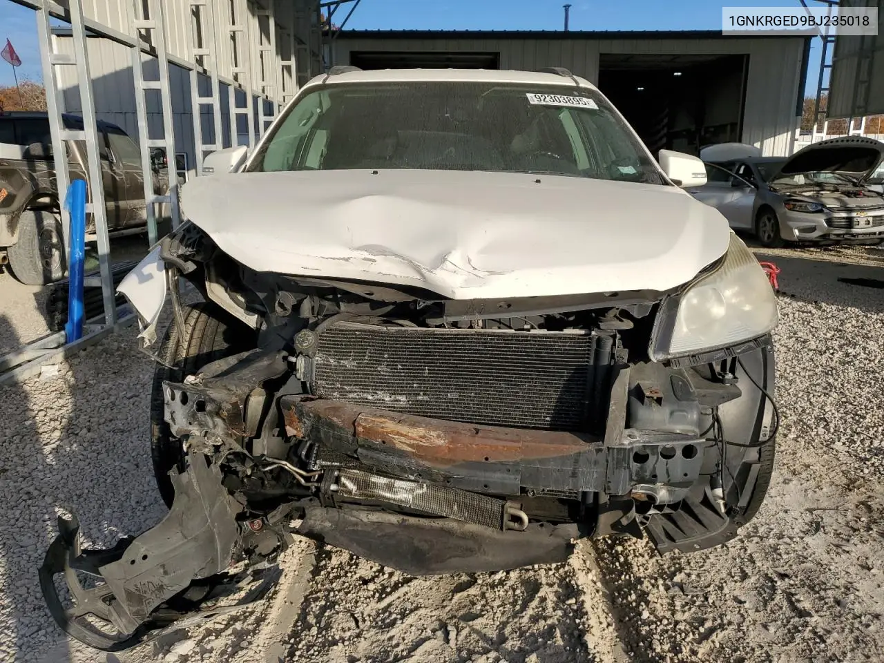 1GNKRGED9BJ235018 2011 Chevrolet Traverse Lt