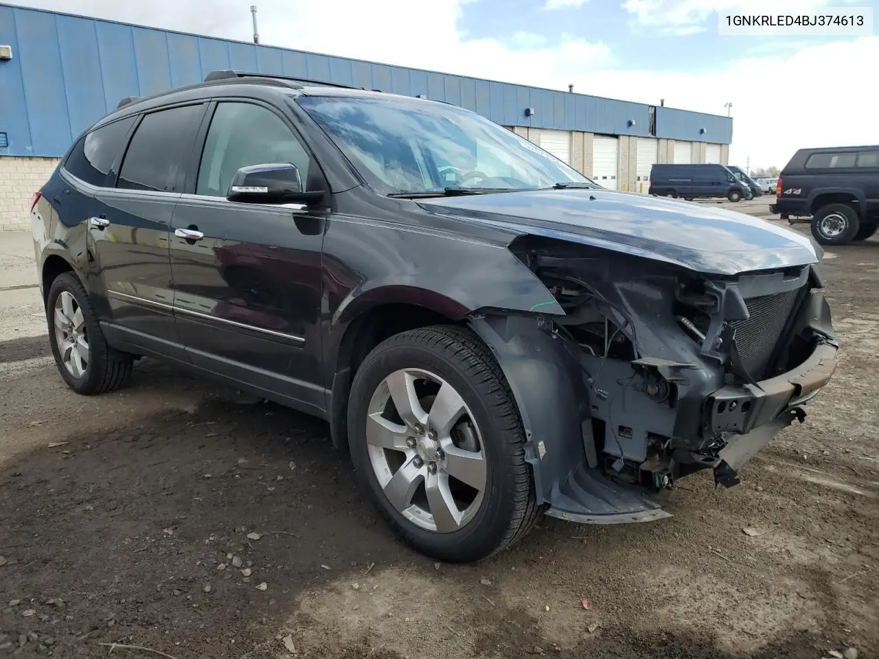 1GNKRLED4BJ374613 2011 Chevrolet Traverse Ltz