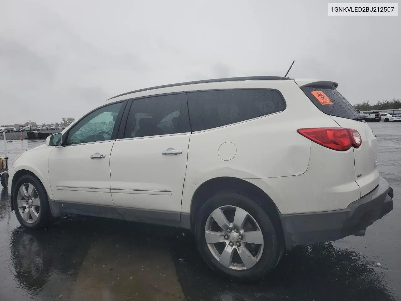 1GNKVLED2BJ212507 2011 Chevrolet Traverse Ltz