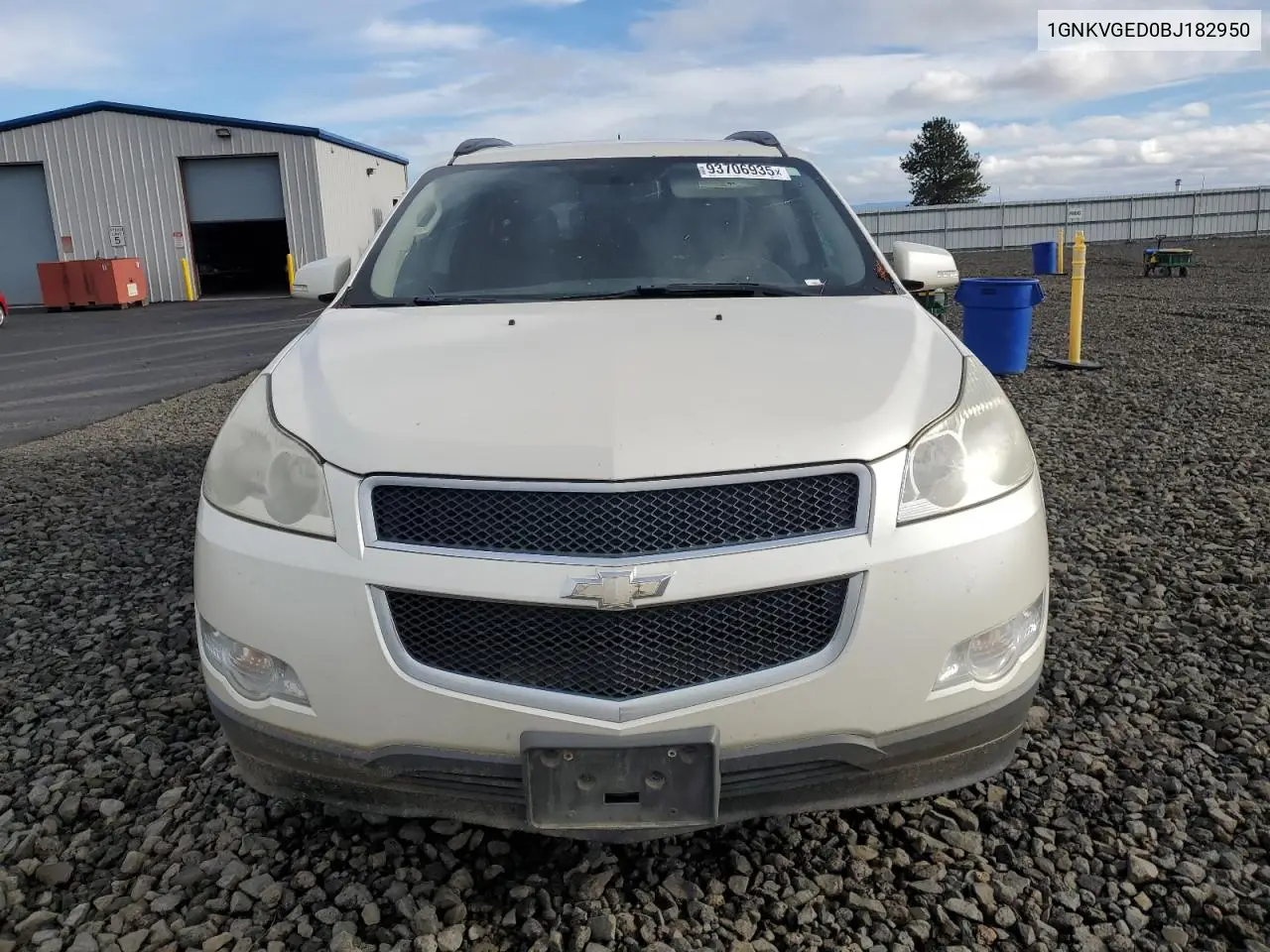 1GNKVGED0BJ182950 2011 Chevrolet Traverse Lt