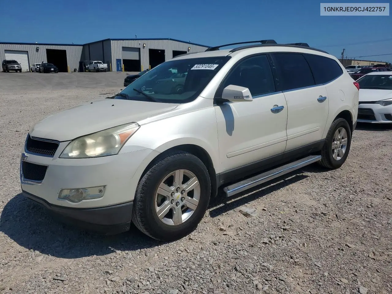 1GNKRJED9CJ422757 2012 Chevrolet Traverse Lt