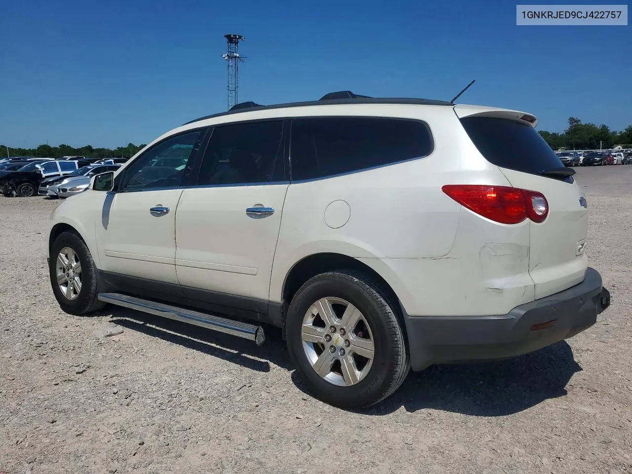 1GNKRJED9CJ422757 2012 Chevrolet Traverse Lt