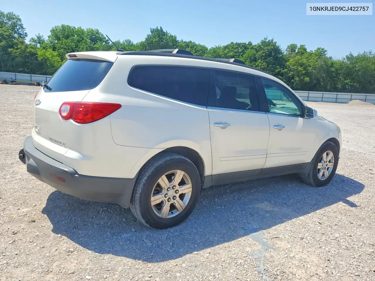 1GNKRJED9CJ422757 2012 Chevrolet Traverse Lt