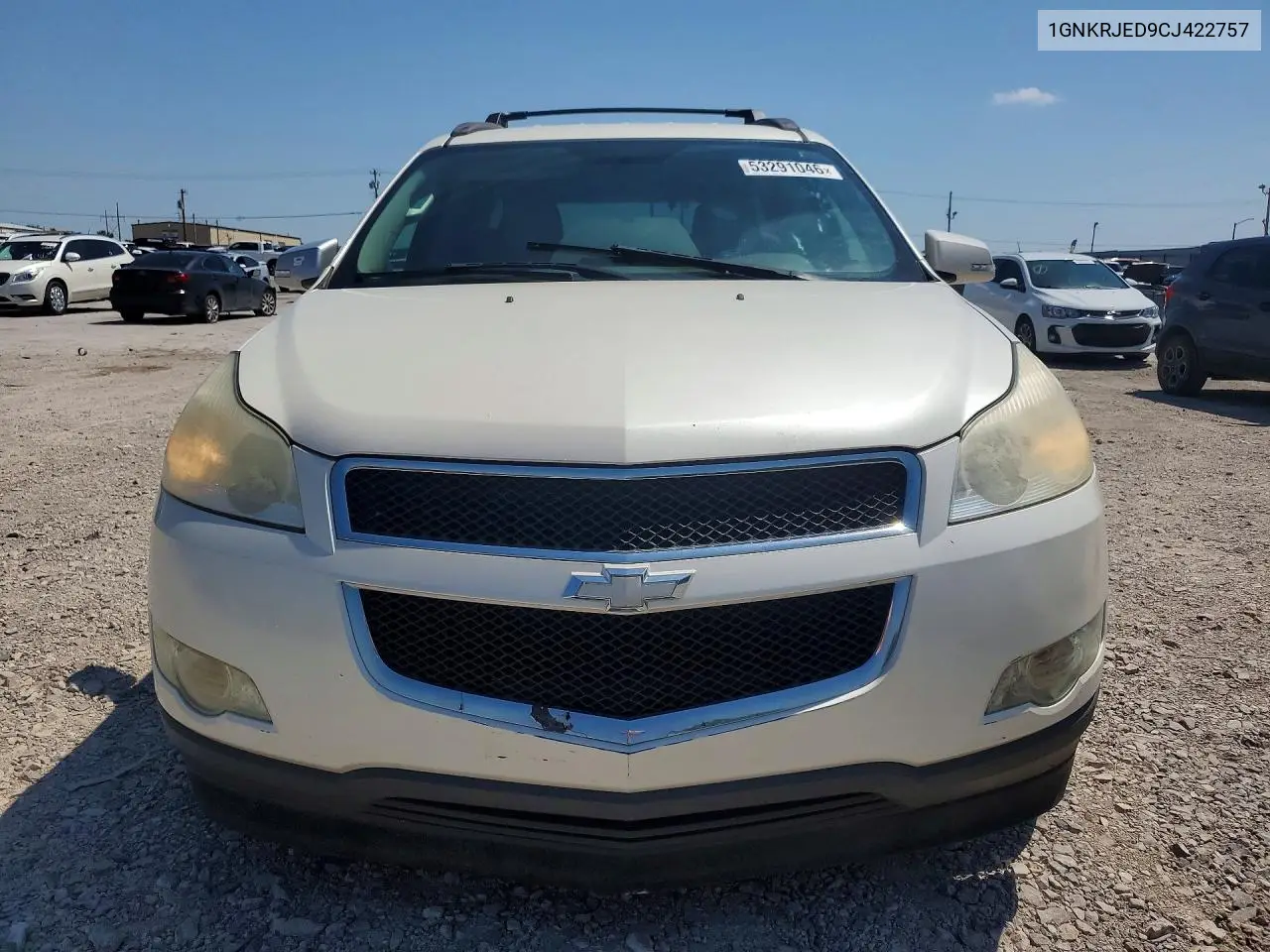 1GNKRJED9CJ422757 2012 Chevrolet Traverse Lt