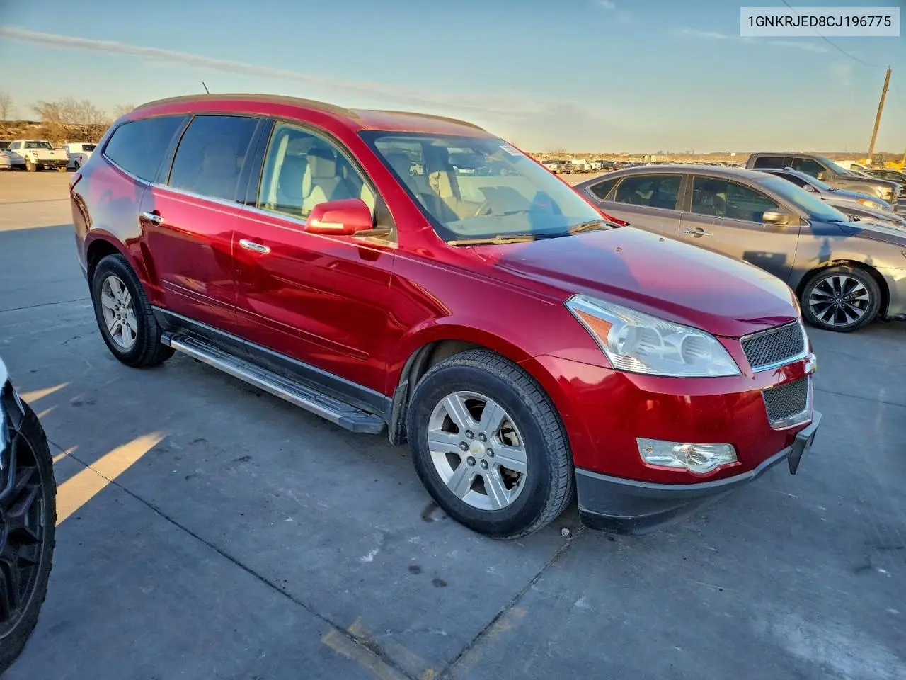 1GNKRJED8CJ196775 2012 Chevrolet Traverse Lt