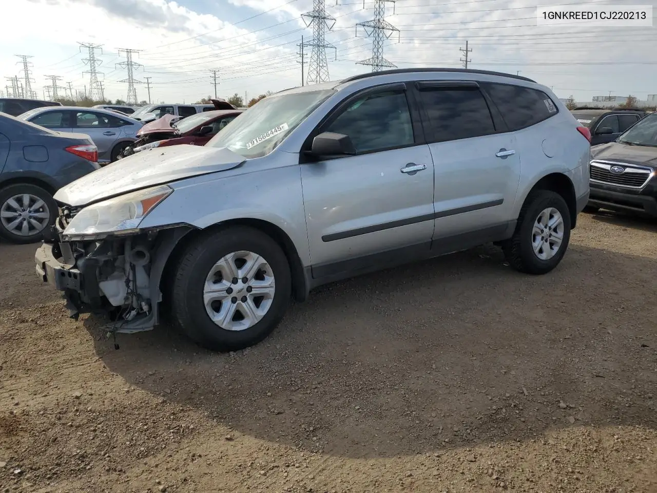 1GNKREED1CJ220213 2012 Chevrolet Traverse Ls