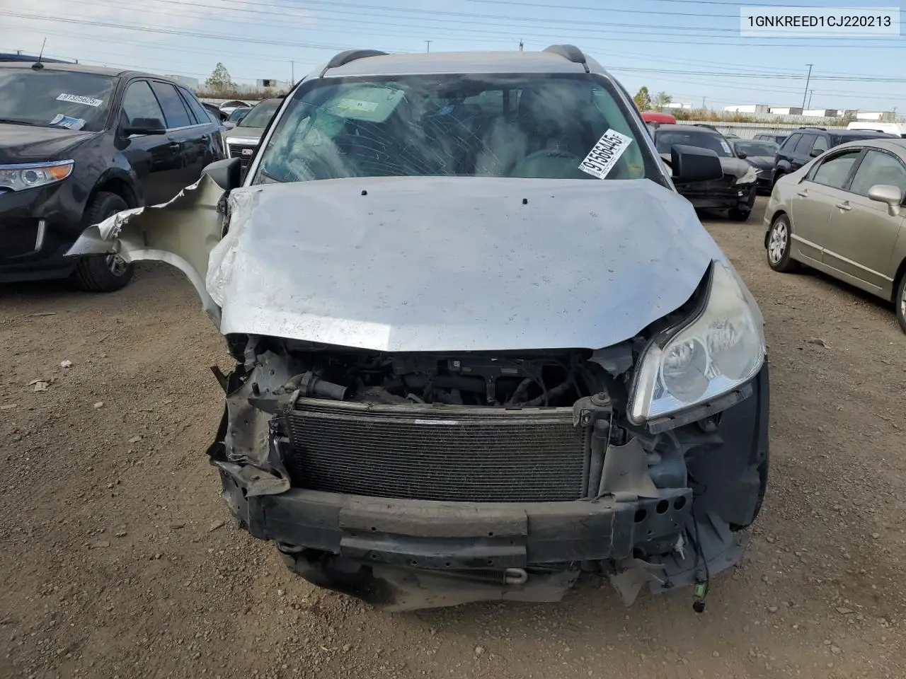 1GNKREED1CJ220213 2012 Chevrolet Traverse Ls