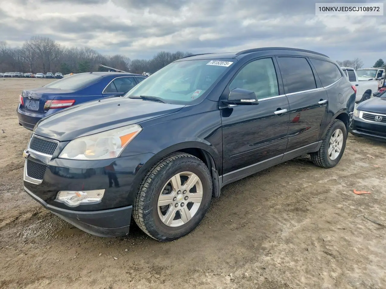 1GNKVJED5CJ108972 2012 Chevrolet Traverse Lt