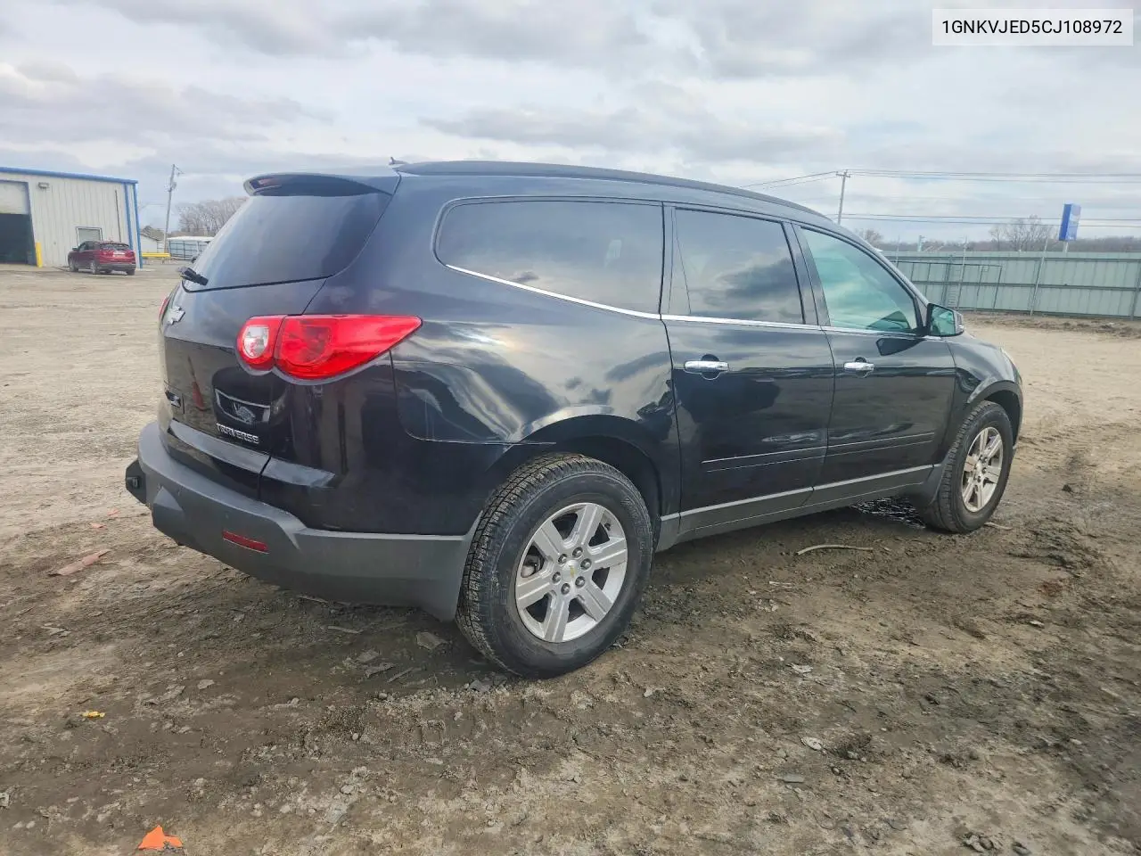 1GNKVJED5CJ108972 2012 Chevrolet Traverse Lt