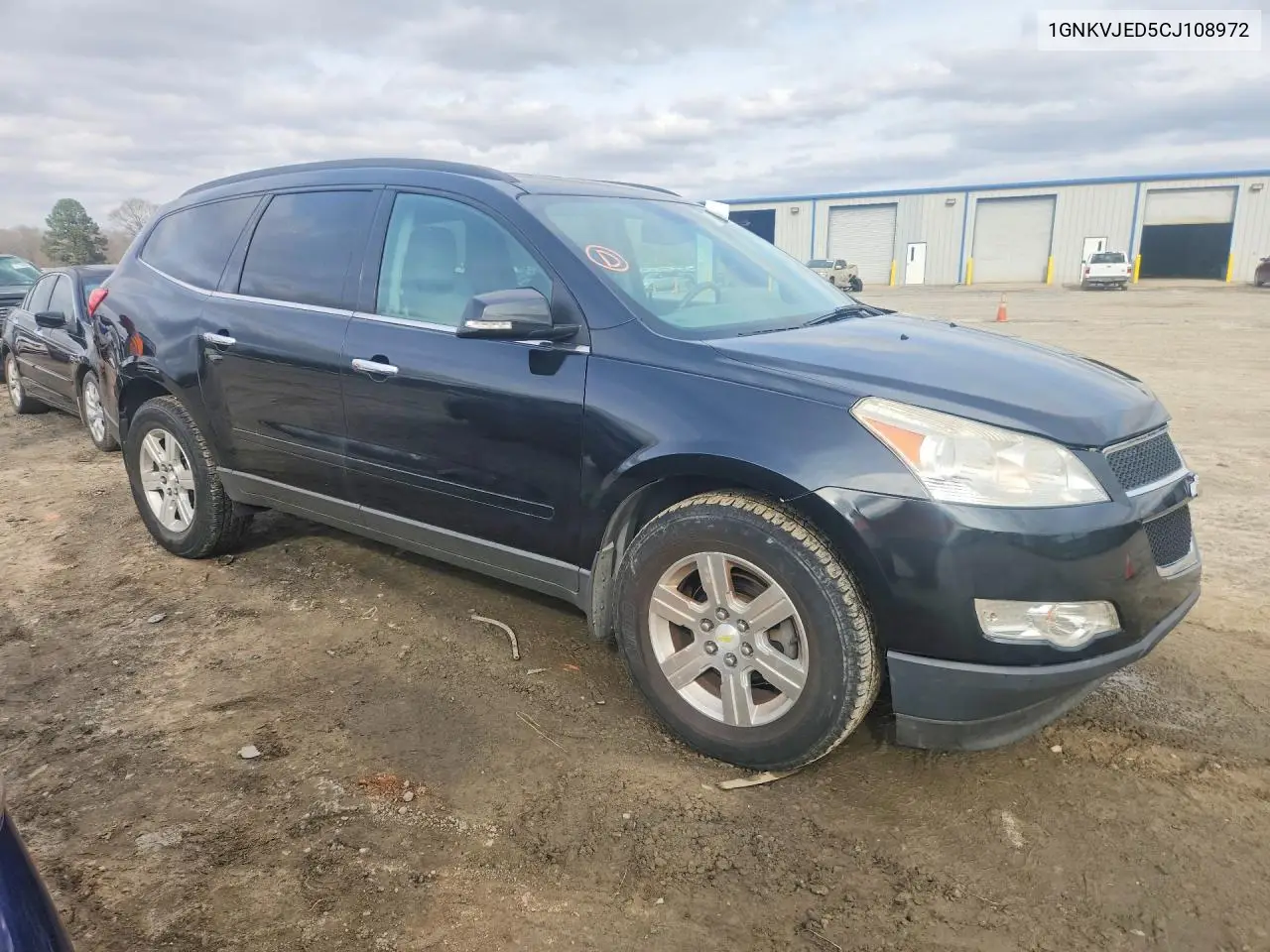 1GNKVJED5CJ108972 2012 Chevrolet Traverse Lt