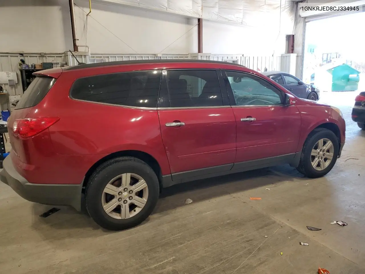 1GNKRJED8CJ334945 2012 Chevrolet Traverse 4D L